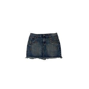 7 for All Mankind “Great China Wall” Distressed Denim Skirt - Women’s Size 28